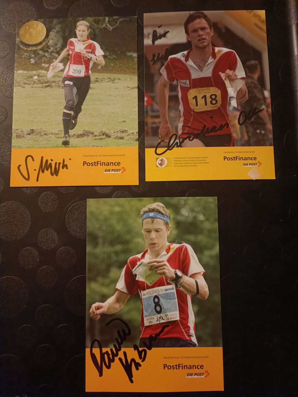 Autographes: CH OL Läufer - handsignierte Autogrammkarten Set – D'occasion à Menziken par Artographs