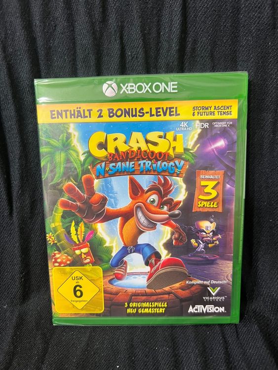 CRASH BANDICOOT N SANE TRILOGY XBOX ONE SEALED! Kaufen auf Ricardo