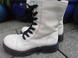 RIEKER Stiefel weiss Gr. 36 sehr guter Zustand.