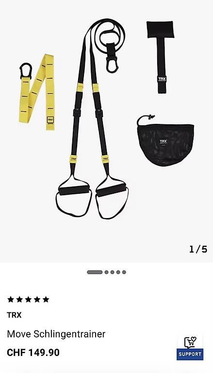 Hometrainer: TRX Training  – Nuovo e nell'imballaggio originale da Basel venduto da Muchachoo