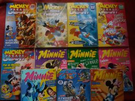 Lot de 11 bandes dessinées Mickey Parade Minnie occasion