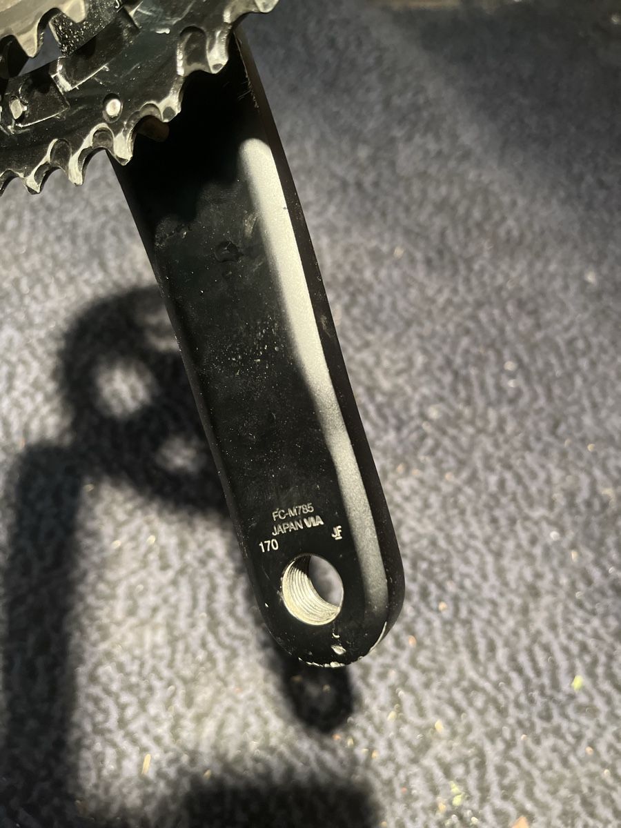Shimano Ersatzteile: XT Kurbel – Gebraucht aus Felsberg von  3