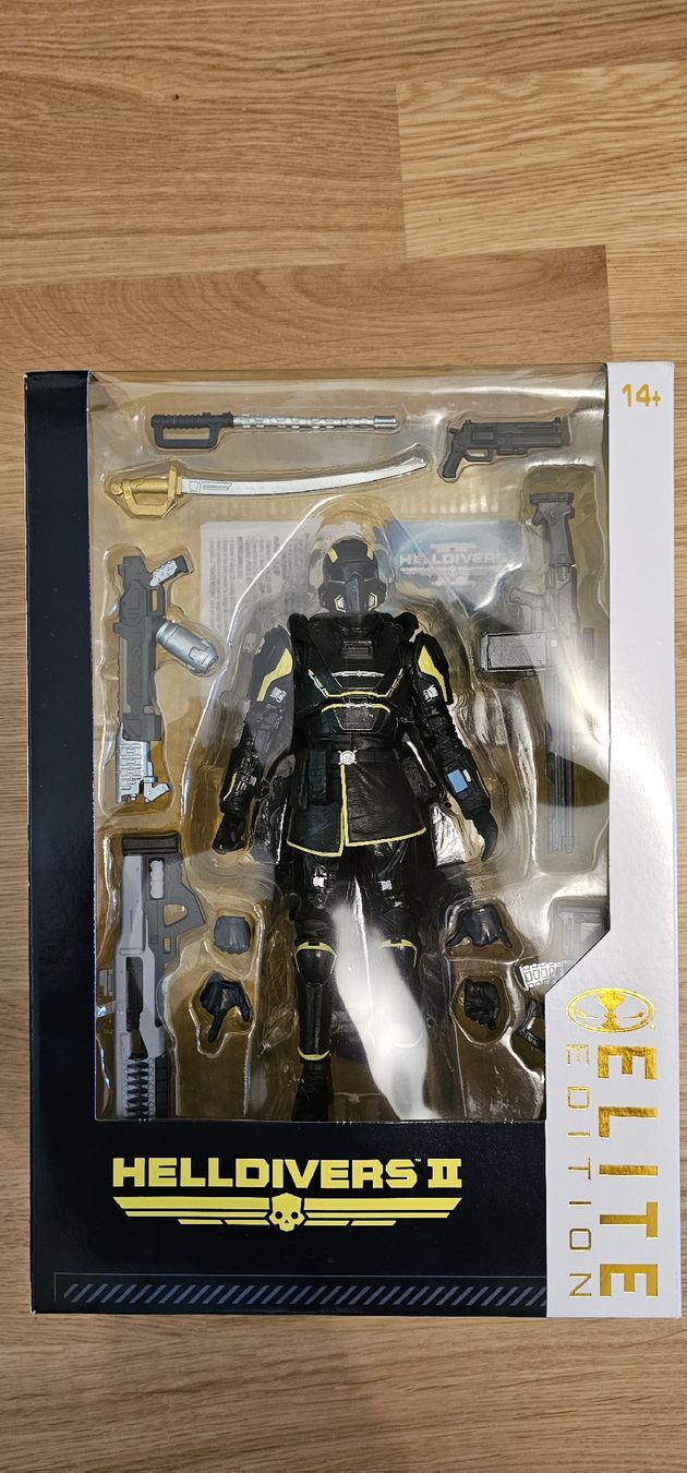 Figuren: Helldivers II Elite Edition Spielfigur neuwertig – Neu und originalverpackt aus Zürich von lf_swisscollector97