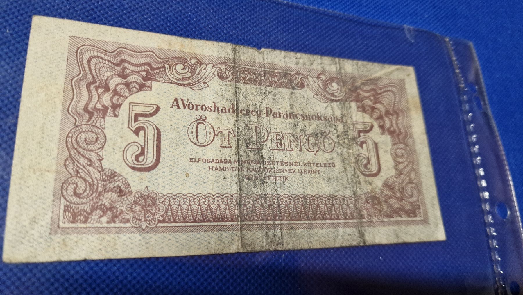 Banconote: Banknote Ungary 1944 – Usato da Herisau venduto da Antiques.AR 1