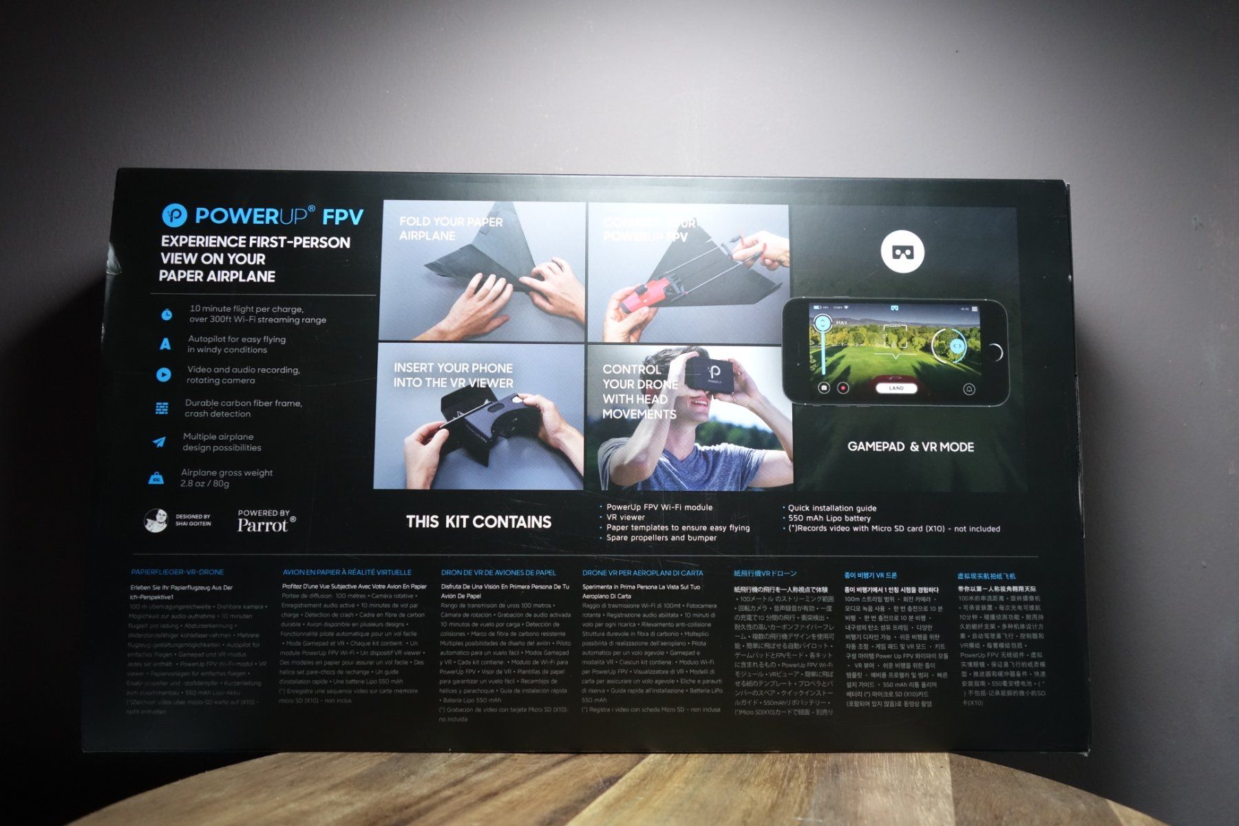 Giocattoli: Drone PowerUp FPV Parrot Neu – Nuovo e nell'imballaggio originale da Bern venduto da Phandora 1
