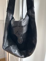 Sacoche cuir noire