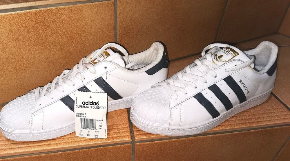 Adidas Superstar 44 2 3 Echtleder Kaufen auf Ricardo