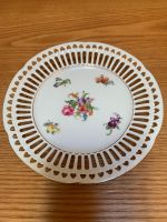 Bisquitteller Blumenmotiv