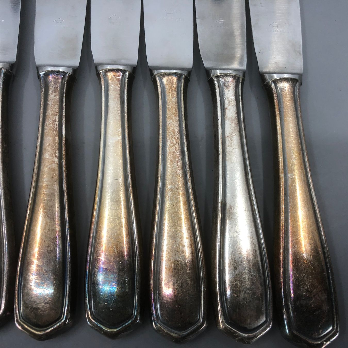 Posate: 10 Messer versilbert Hans  P – Usato da Basel venduto da Tiabeanie 2