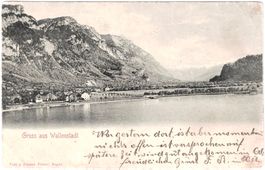 Gruss aus WALLENSTADT (im Sommer) ca. 1900 (SG)
