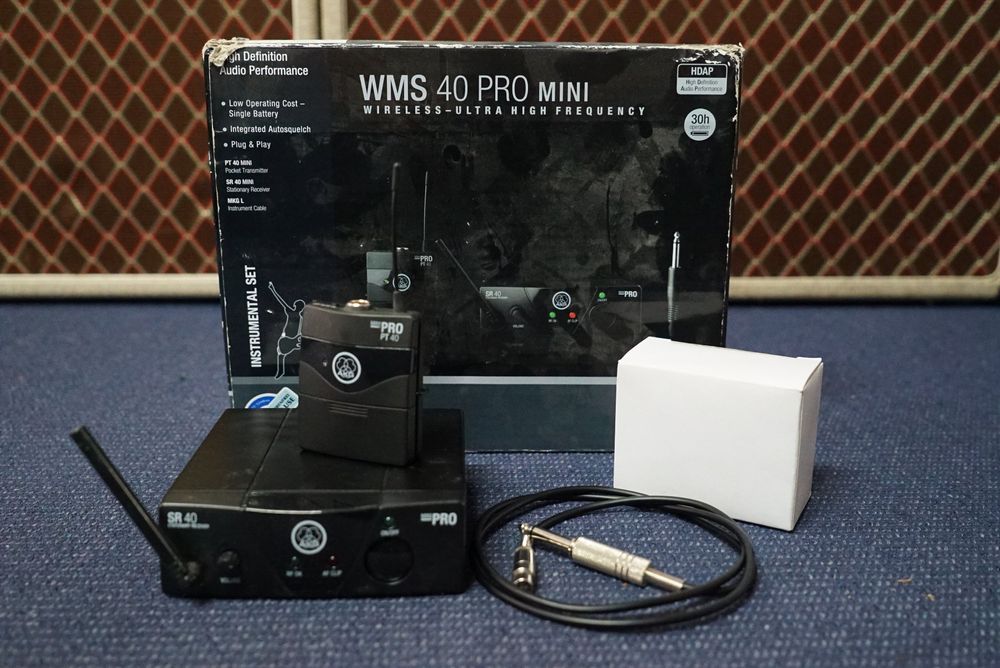 AKG WMS40 Mini Instrumental Set ISM1 wirless (Gebraucht) in Ortschwaben ...