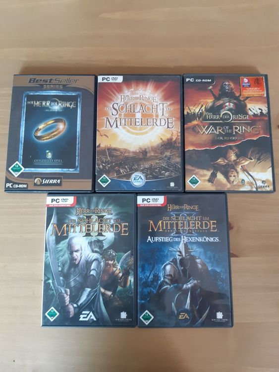 Der Herr der ringe pcspiele/Schlacht um mittelerde Kaufen auf Ricardo
