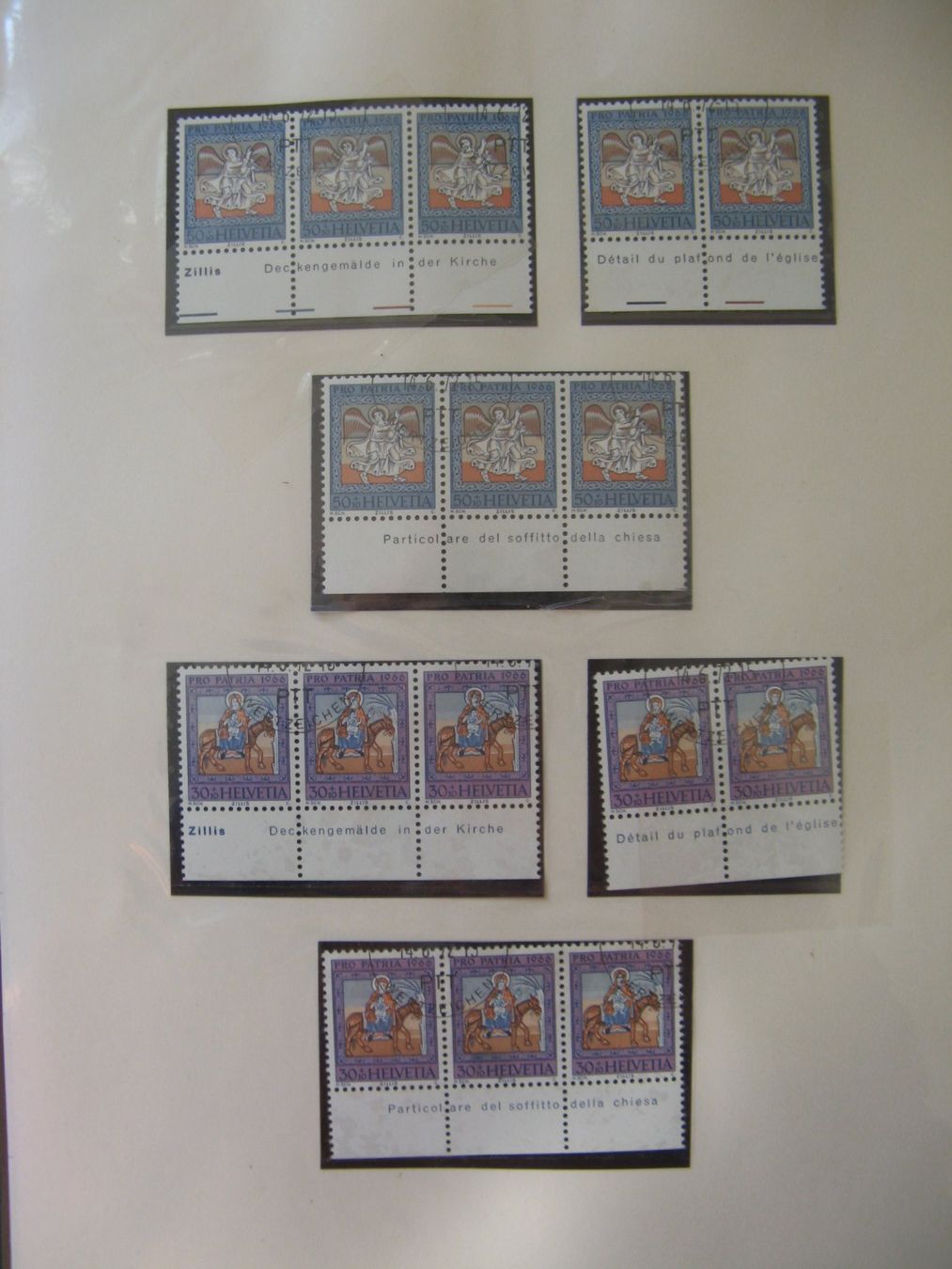Alle Briefmarken: PP 1961 - 1967 mit Tabs – Gebraucht aus Frauenfeld von Interessent1 5