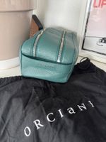 ORCIANI Nescessaire Leder Grün NP 279 CHF (Globus) wNEU