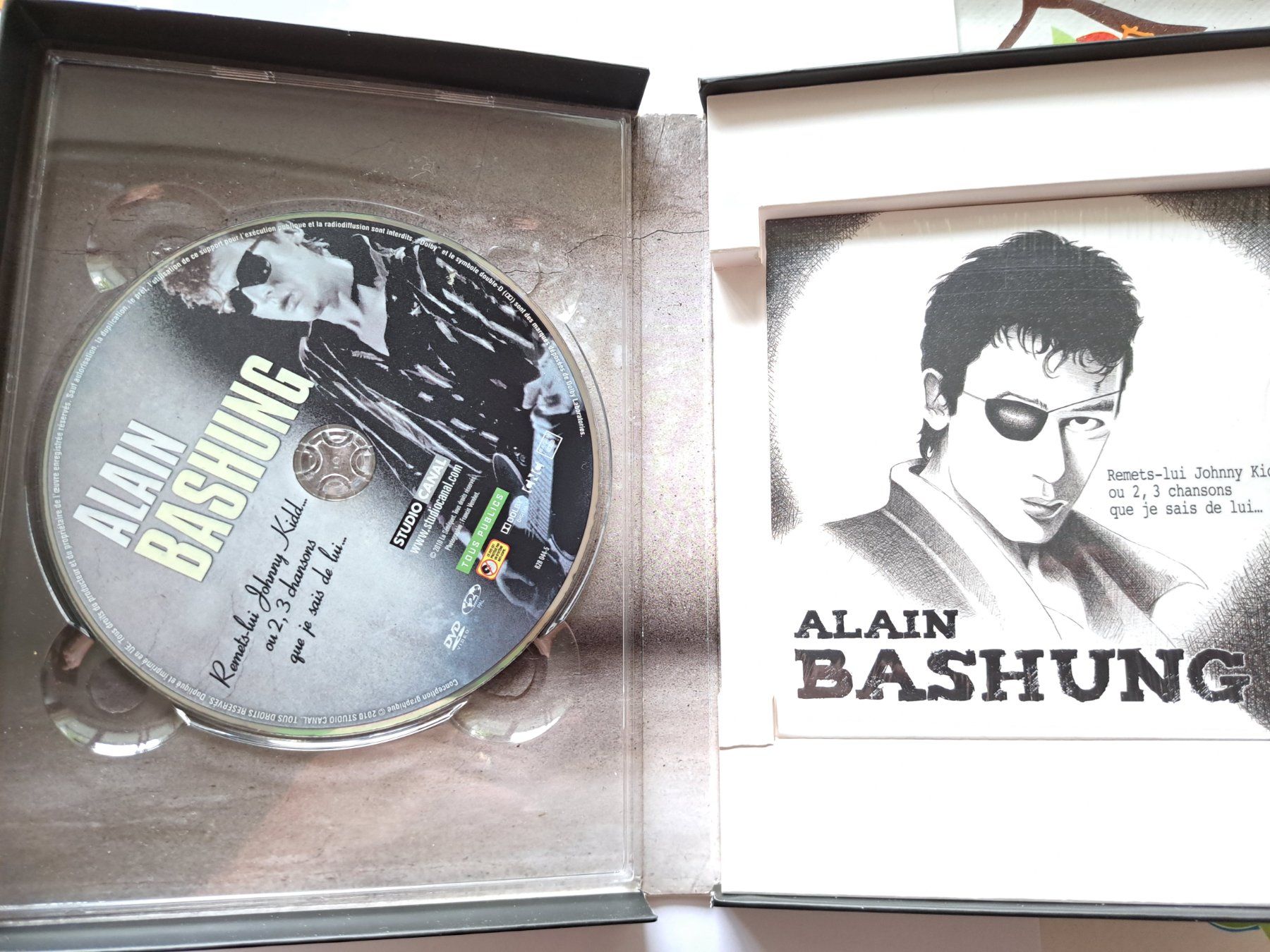 Tutti i DVDs: DVd + CD  Le documentaire sur Alain Bashung par Bergman – Usato da Pully venduto da bro_n52j 6