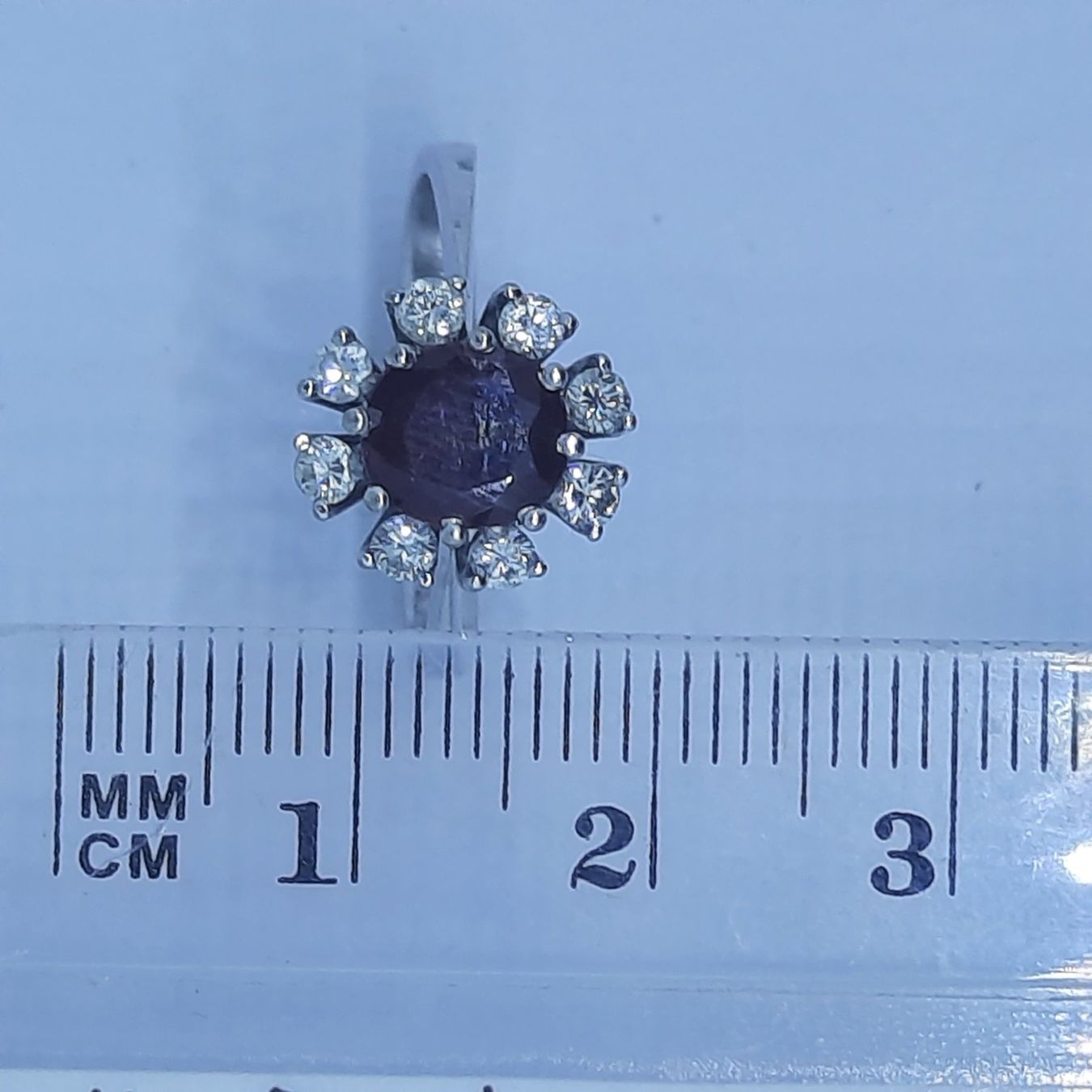Anelli: Bezaubender Brillantring mit wunderschönem Rubin Edelstein – Usato da Unterägeri venduto da Altgoldschmuck 7