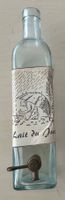 Bouteille avec robinet - Étiquette Lait du Jura (Absinthe)