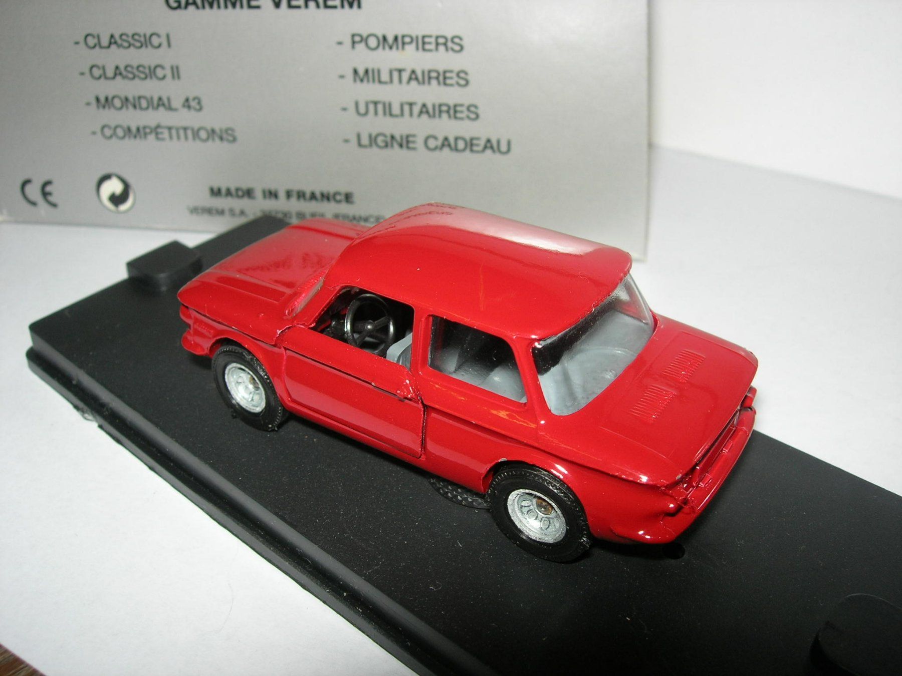 Mercedes-Benz Modellini d'auto: NSU 1963 * Verem 1: 43 – Nuovo (secondo la descrizione) da Hornussen venduto da Amw 1