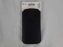 MIKE GALELI Pouch-Style Echtleder Etui black