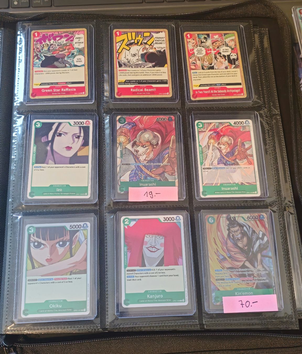 Bandai Carte collezionabili: One Piece OP01 Blue Bottom Pre Errata Karten – Usato da Thierachern venduto da YokaiStore 2