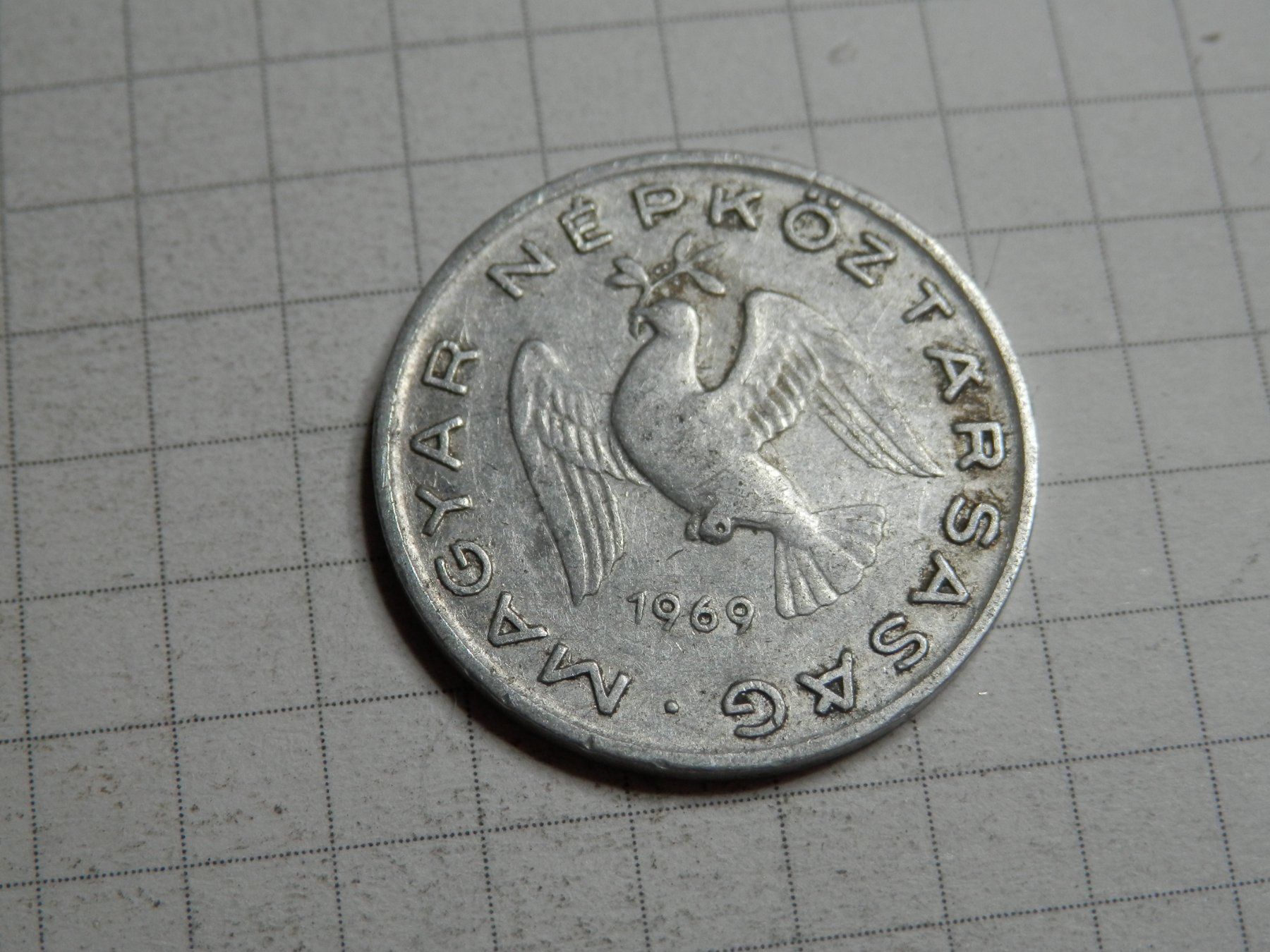 Tutti le monete: Ungarn 10 Filler, 1969 – Usato da Weiach venduto da weiach81