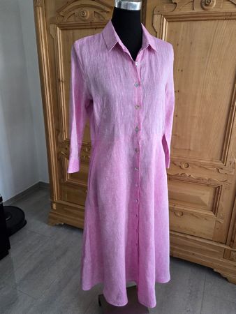 schönes Kleid, Leinenkleid, Sartoria Saracena