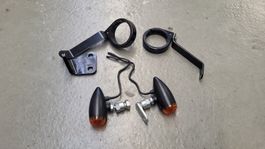 Harley-Davidson FXDB Street Bob Blinker und Blinkerhalter