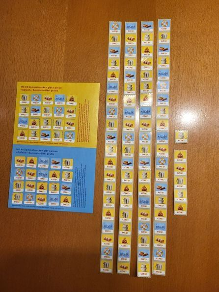 Coop Timbres & points: Coop Sammelmärkli Splash – Neuf (Voir description) à Sulgen par fibi4