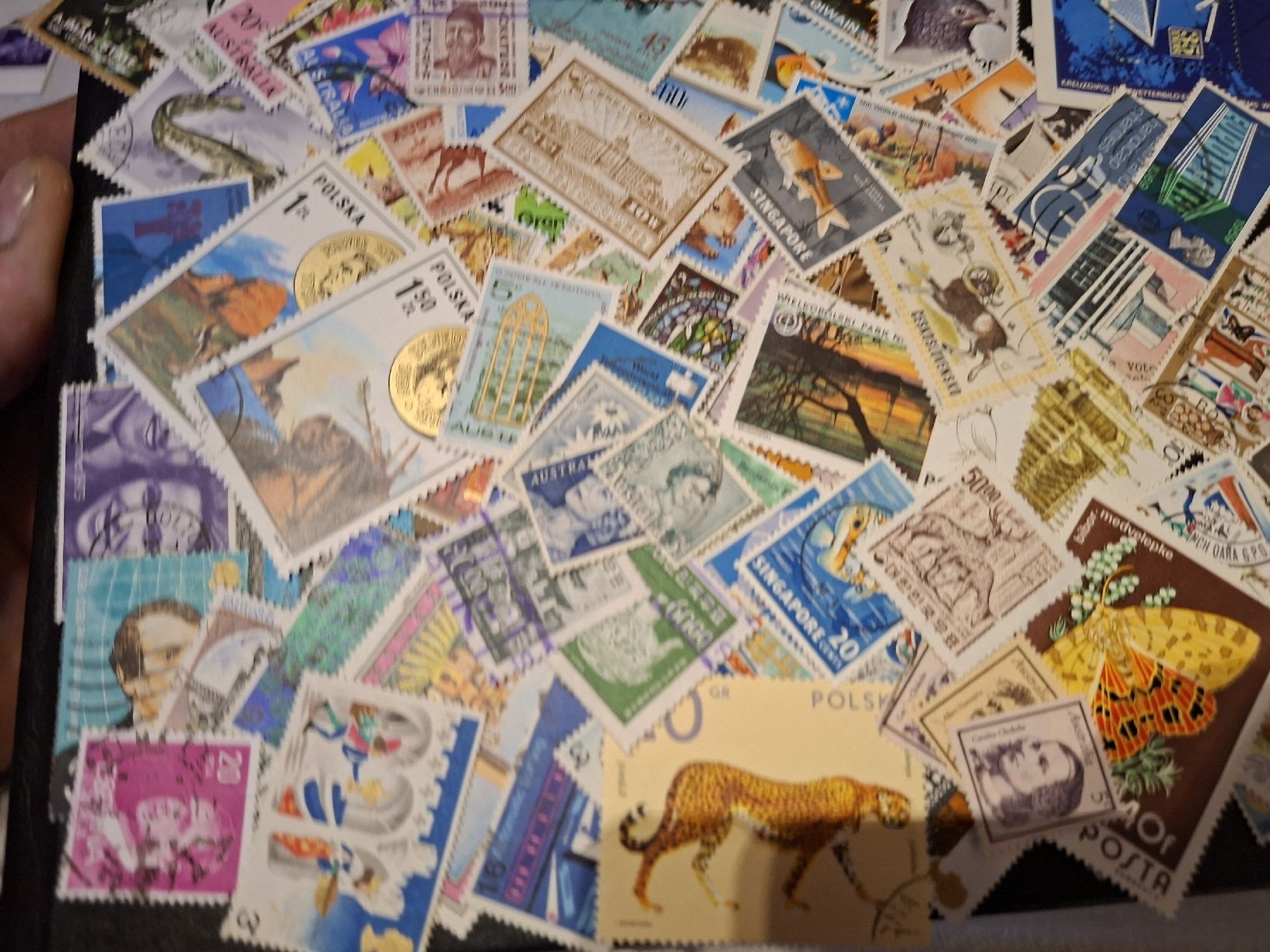 Alle Briefmarken: Lot Motiv Marken div. Länder – Gebraucht aus Balgach von SIMEON27 3