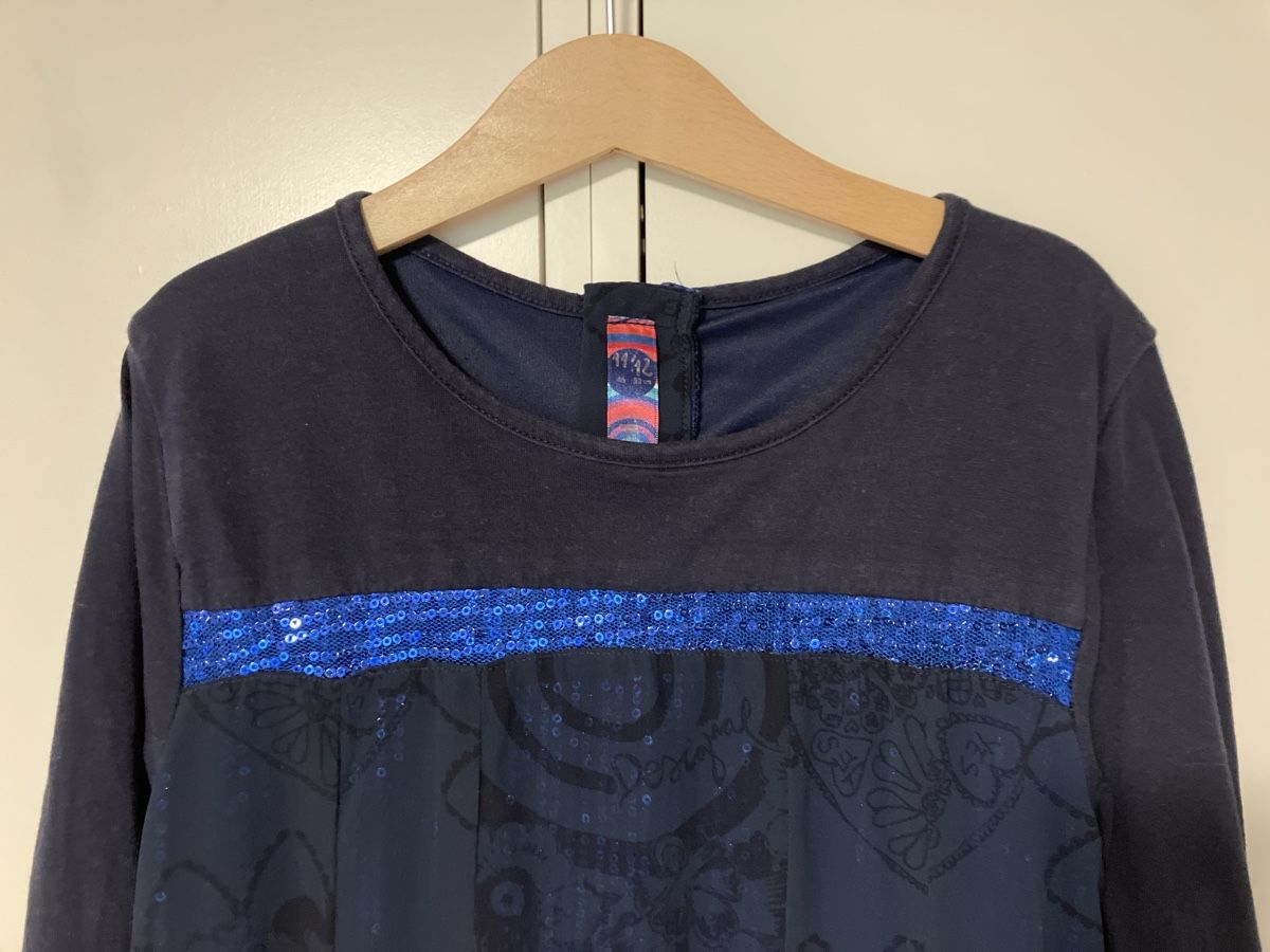Desigual Kleider & Röcke: Kleid girls langarm gr 146/152 – Gebraucht aus Weissbad von Praxedis_P51 2