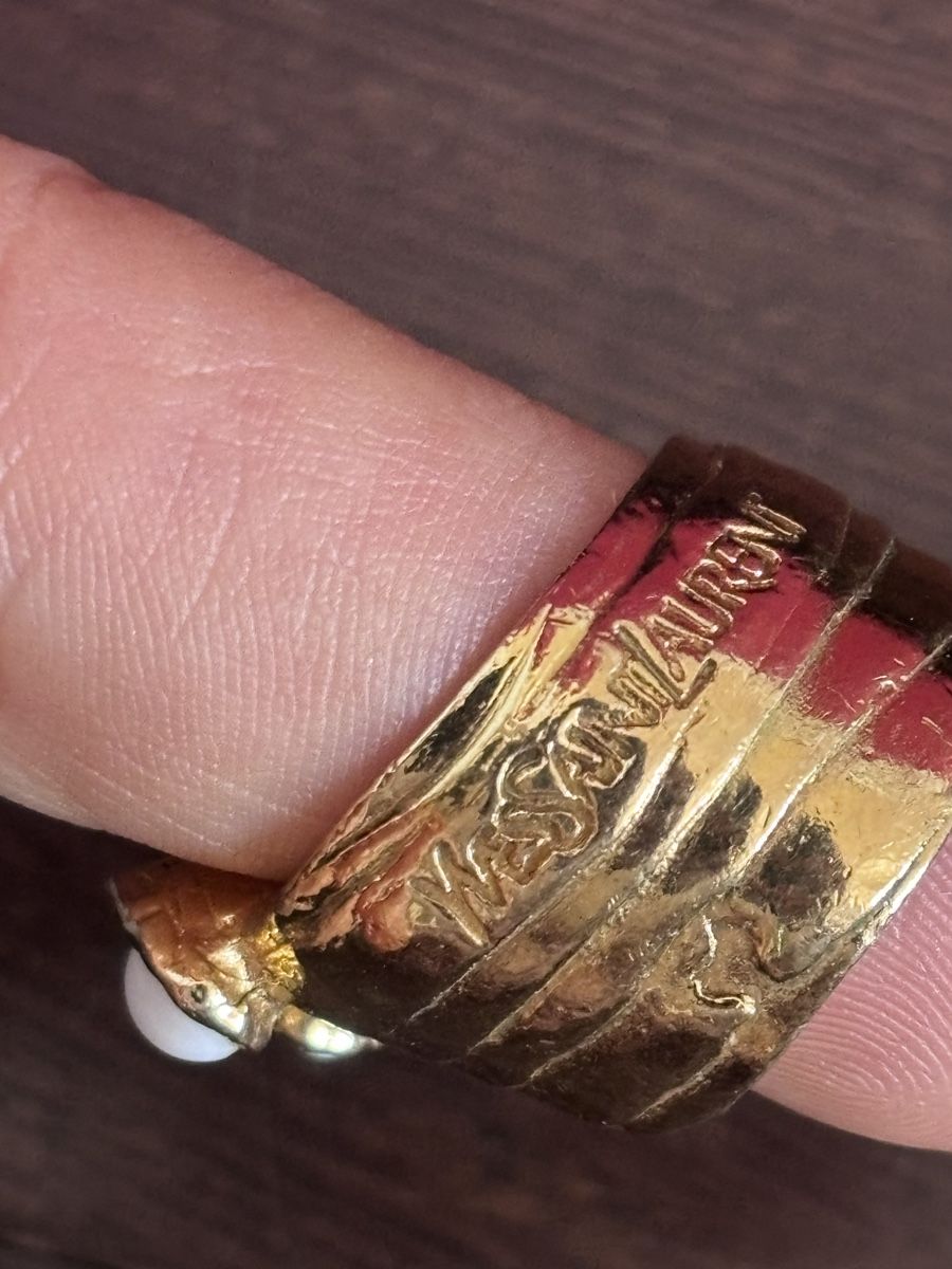 Saint Laurent Anelli: YVES SAINT LAURENT VINTAGE RING ARTY – Usato da Chiasso venduto da Aupa74 1