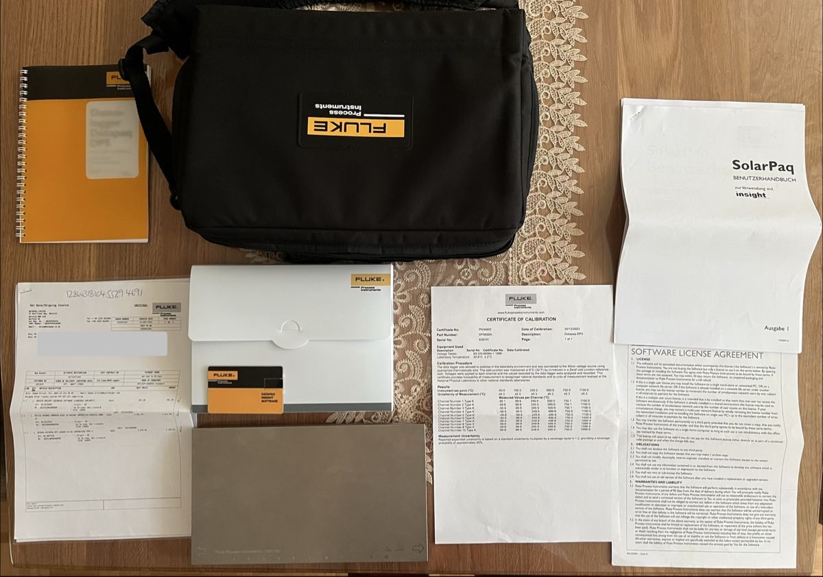 Strumenti musicali: Système Datapaq / Fluke DP5 10 canaux complet – Usato da Basel venduto da La.Bonne.affaire