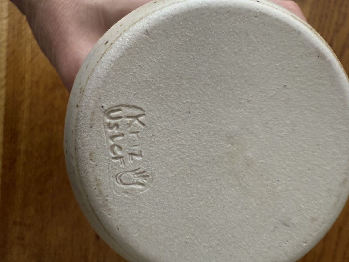 Vasen & Gefässe: vintage Vase Kriz Usler 70r – Gebraucht aus Siebnen von koschitoschi 2