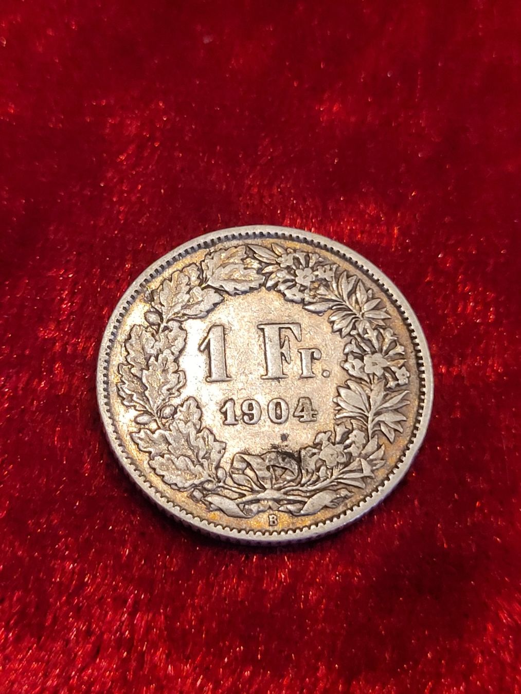 Tutti le monete: 1 Franken 1904 selten! – Usato da Neuenkirch venduto da majortom30