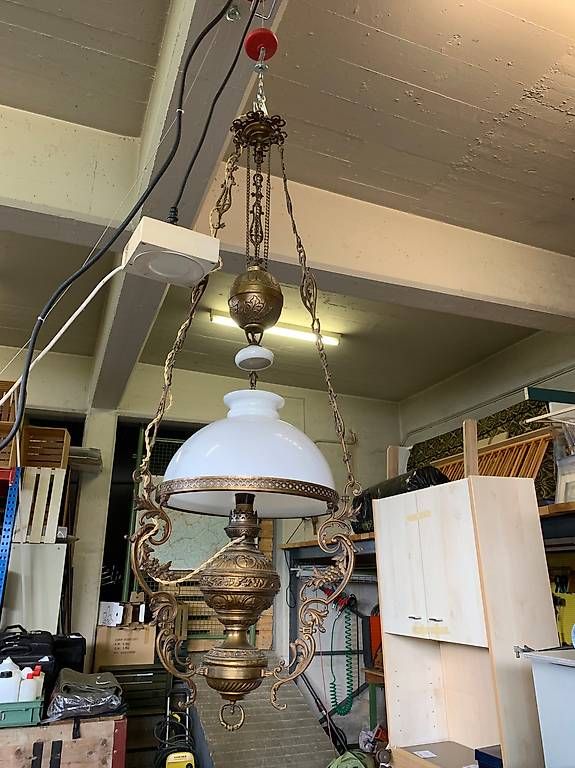 Lampade: Lampe à pétrole électrifiée – Usato da Delémont venduto da dom_89gh 1