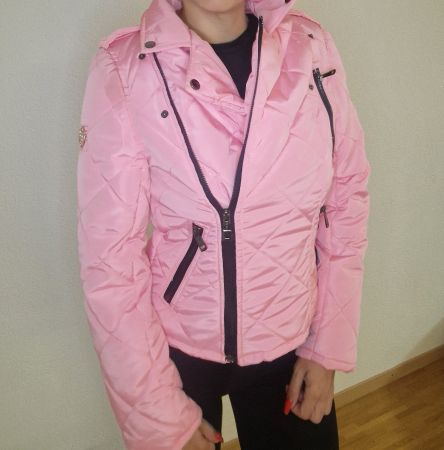 Veste mi saison rose bonbon jayloucy paris taille M