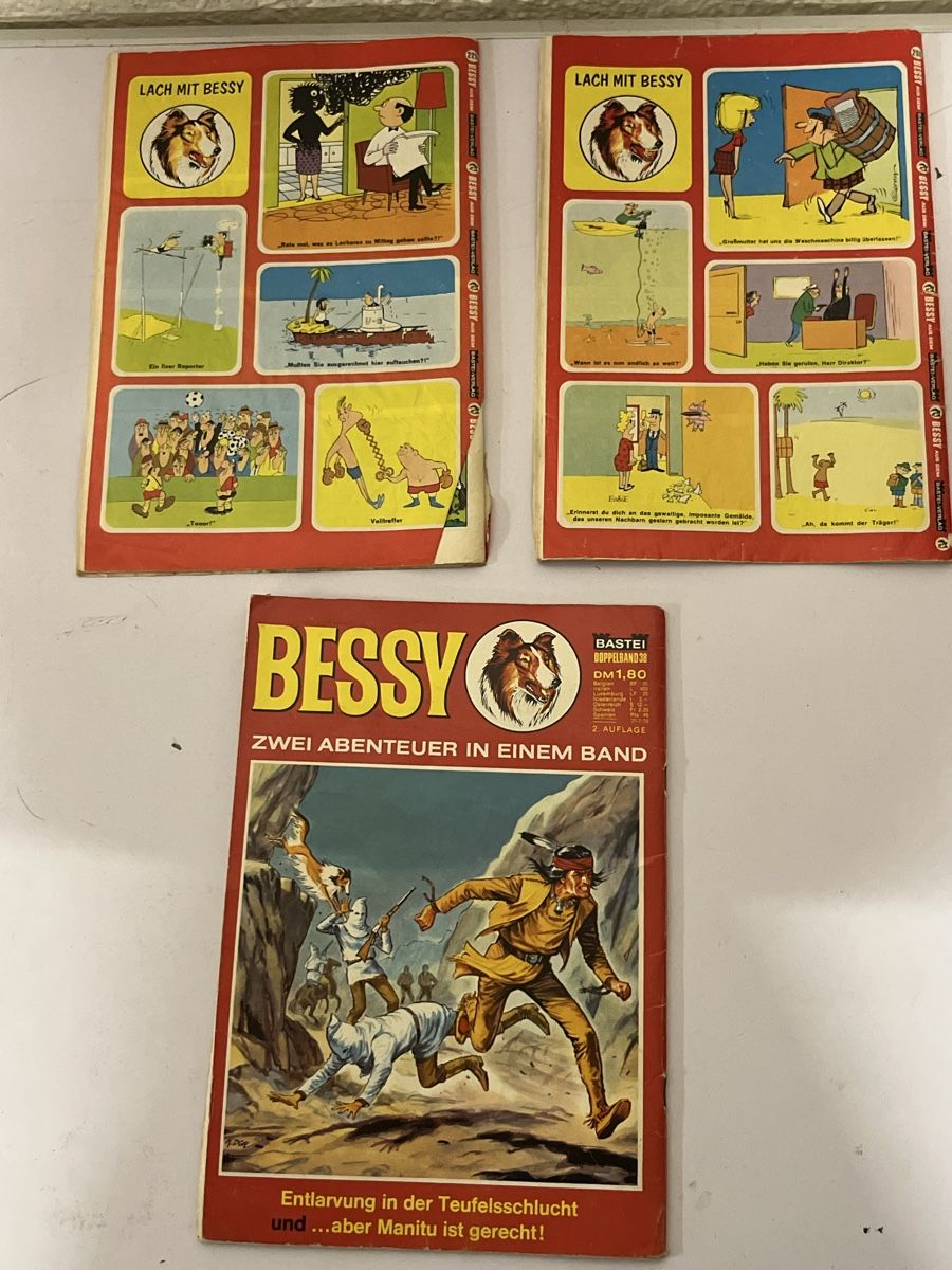 Bessy Comic Sammlung, Western,Indianer, Abenteuer (nik105) (Gebraucht ...