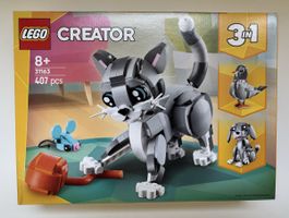 LEGO Creator 31163 3-in-1 Graue Katze Tier Figur Cabrio