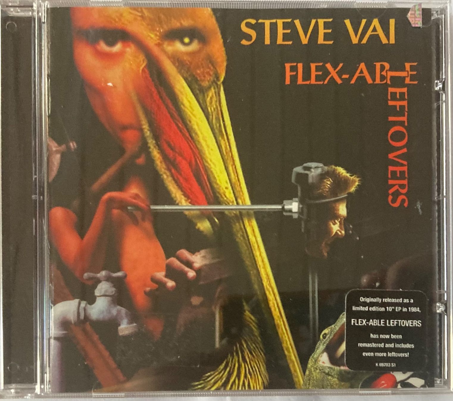 CDs: STEVE VAI - FLEX-ABLE LEFTLOVERS – Gebraucht aus Poliez-Pittet von Newtown-Records