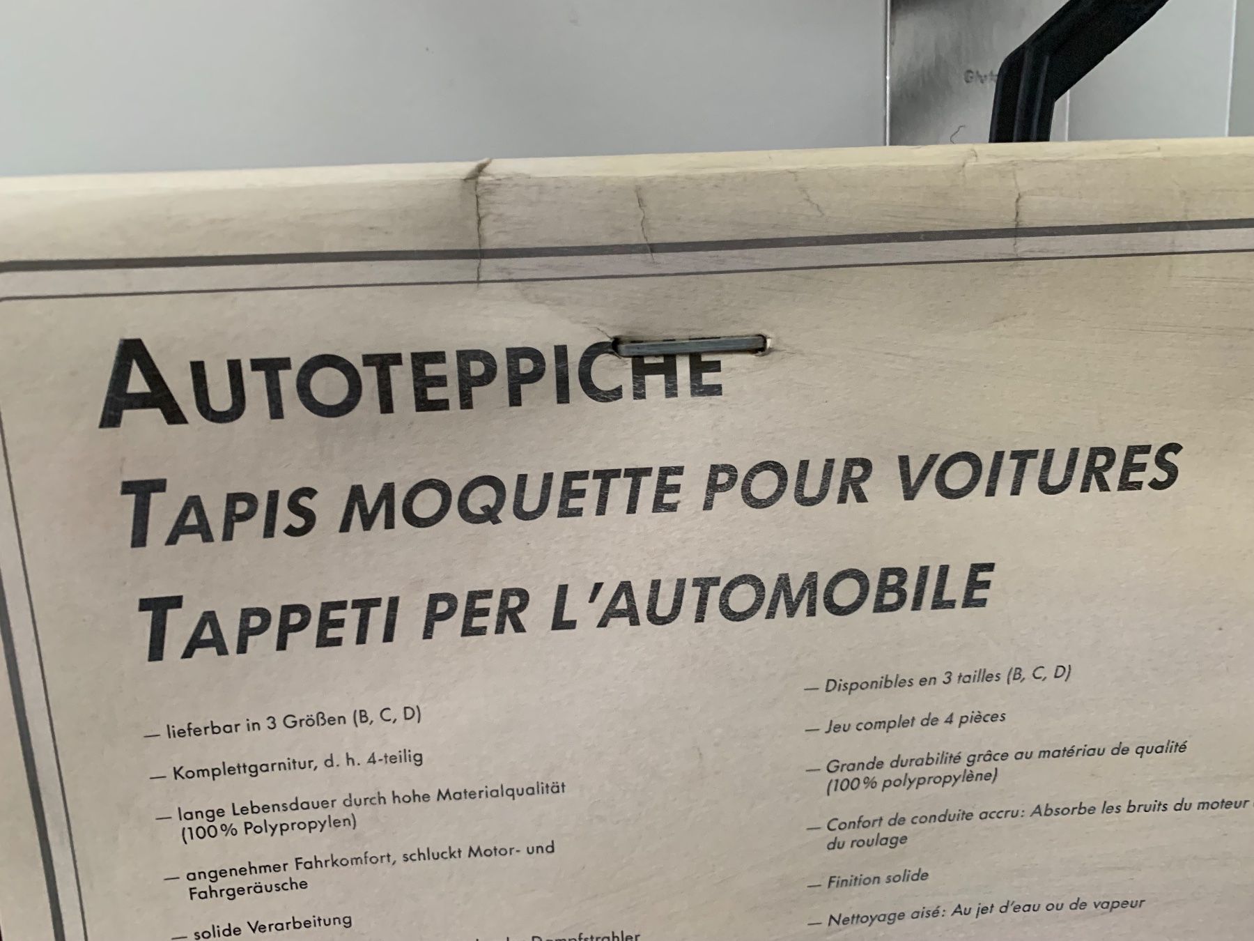 Tappeti & Tappetini: Auto  Teppichsatz , Universal – Nuovo e nell'imballaggio originale da Boswil venduto da pavo1 3