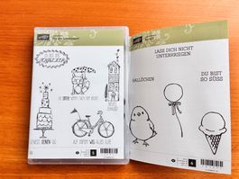Stampin' Up! 2 Stempelsets "Für alle Lebenslagen" & "So Süss
