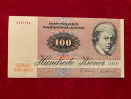 DENMARK - 100 Kroner Serie 1972 - Fast VORZ. / Pr. SUP.
