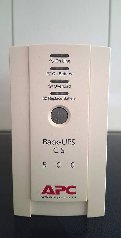 Wechselrichter: Back-UPS APC CS 500 – Gebraucht aus Sisseln AG von ray_zh6s