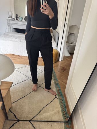 Rohe pantalon taille haute