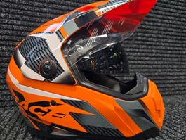 Casque Caberg Offroad Xtrace Savana orange/noir/anthracite