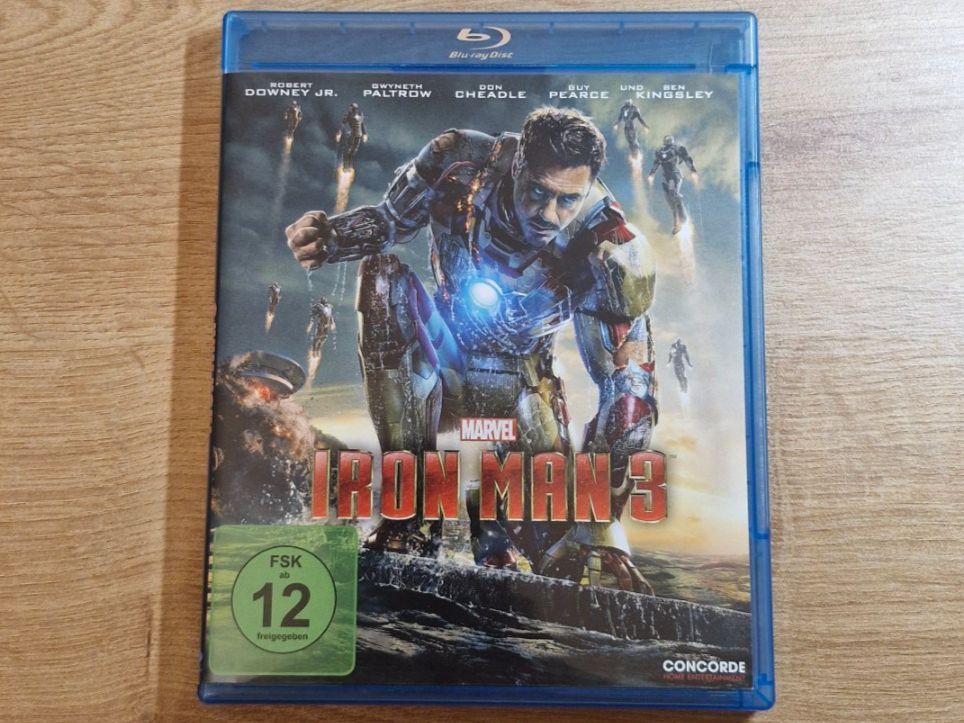 Alle DVDs: Iron Man 3 (2013) Bluray – Gebraucht aus Pfungen von Whitie