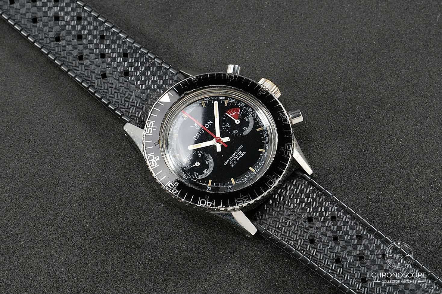 Tag Heuer Uhren: Croton CASD Chronograph Reference 105/9704 – Gebraucht aus Luzern von ChronoScope6004 1
