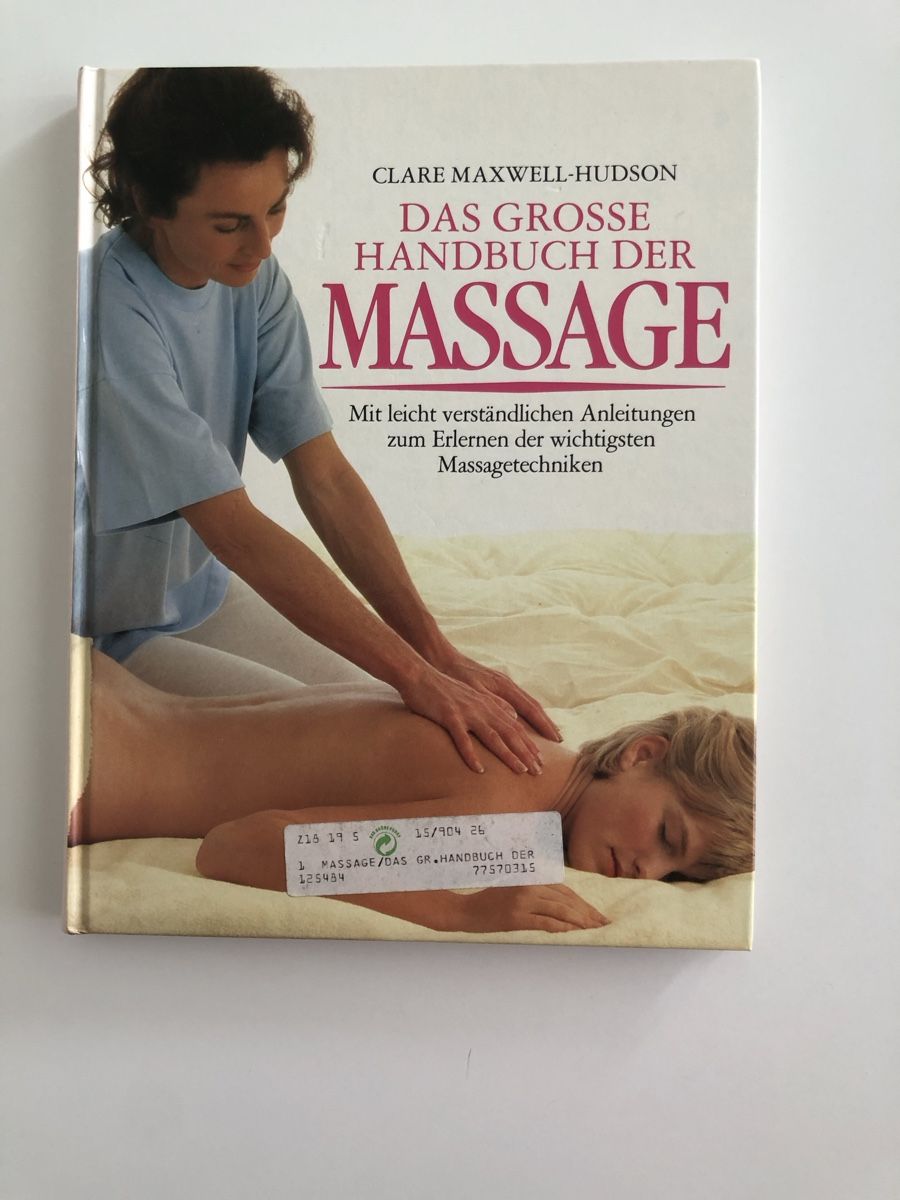 Libri: Massage Handbuch: Entspannung pur – Usato da Hochdorf venduto da giu_cd2h