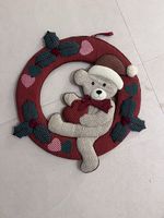 Weihnachten Kranz Türkranz Weihnachtsdeko