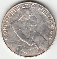 5 Franken Gedenkmünze 1939 Laupen **RAR**